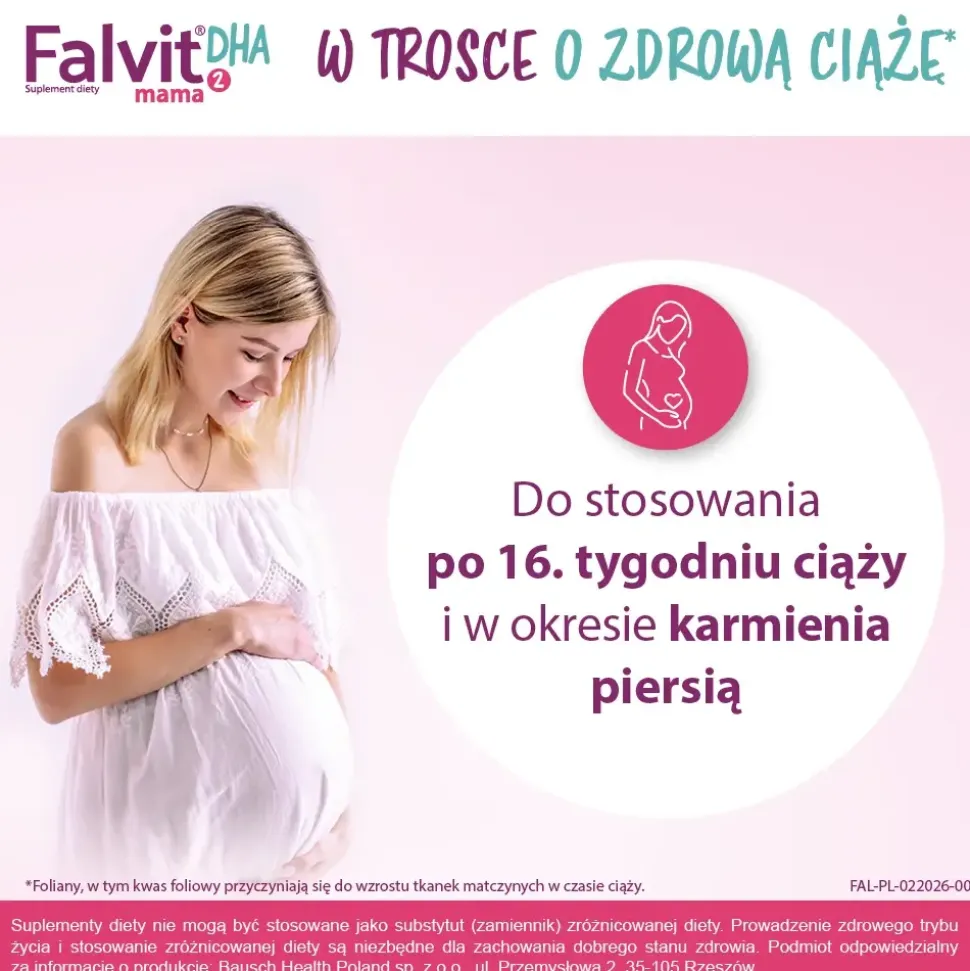 Falvit Mama 2 DHA, kapsułki, 30 szt.