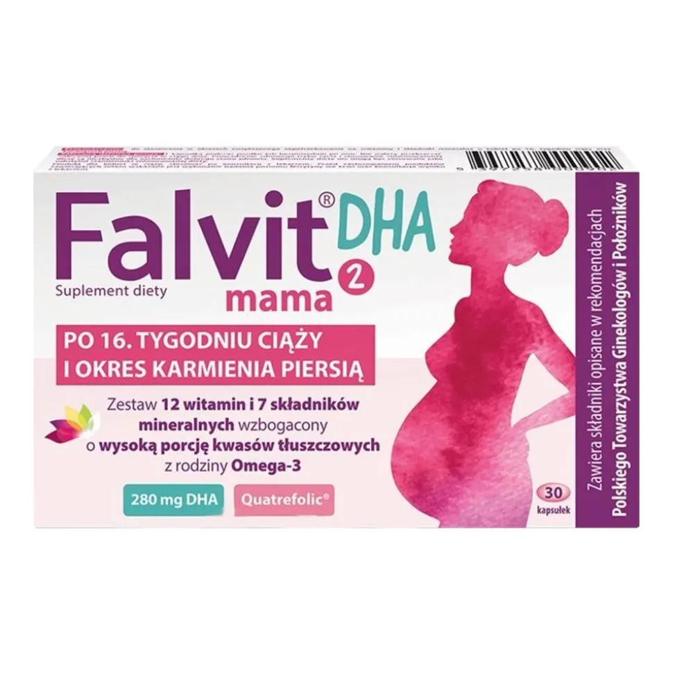 Falvit Mama 2 DHA, kapsułki, 30 szt.