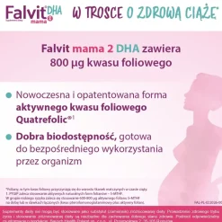 Falvit Mama 2 DHA, kapsułki, 30 szt.