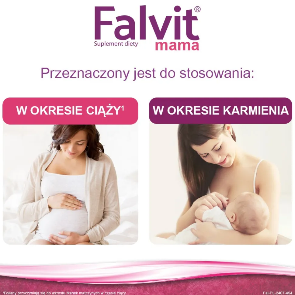 Falvit mama, tabletki powlekane, 60 szt.
