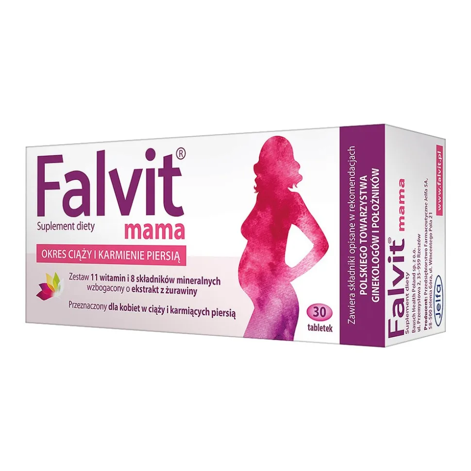 Falvit mama, tabletki powlekane, 30 szt.