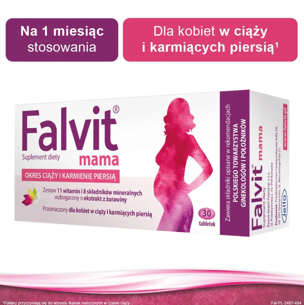 Falvit mama, tabletki powlekane, 30 szt.