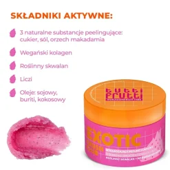 Farmona Tutti Frutti #DragonfruitVibe, wygładzający peeling cukrowy, 250 g