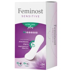Feminost Sensitive, wkładki urologiczne, Ultra Mini Plus, 24 szt.