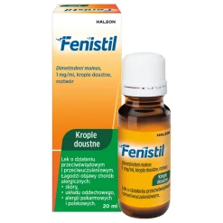 Fenistil, (1 mg/ml), krople doustne, 20 ml