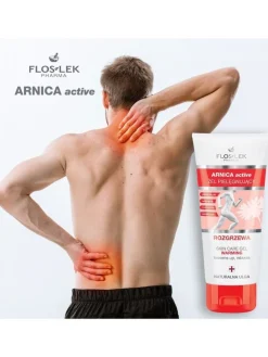 Flos-Lek Arnica Active, pielęgnujący żel rozgrzewający, 100 ml