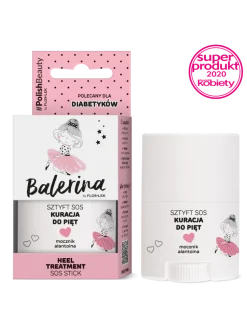 Flos-Lek Balerina, sztyft SOS kuracja do pięt, 20 g