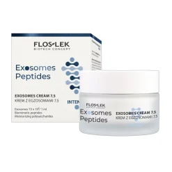Flos-Lek Exosomes Peptides, krem z egzosomami do twarzy zwiększający gęstość skóry, 50 ml