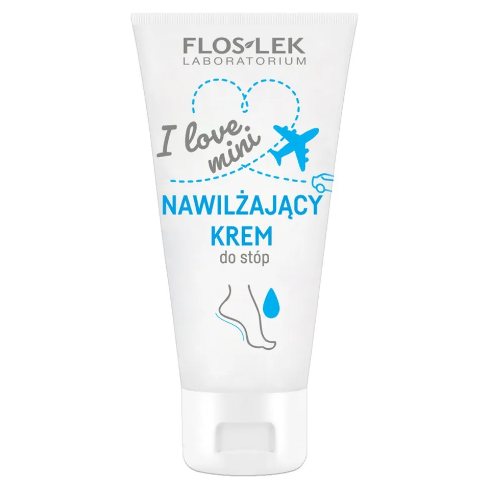 Flos-Lek I love mini, nawilżający krem do stóp, 30 ml