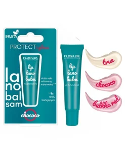 Flos-Lek Lip Care, lanobalsam do ust, chococo, 12 g