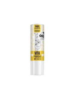 Flos-Lek Vege Lip Care Vita, pomadka witamina A, E, C, 1 szt.