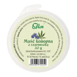 Flos, maść konopna z czarnuszką, 30 g