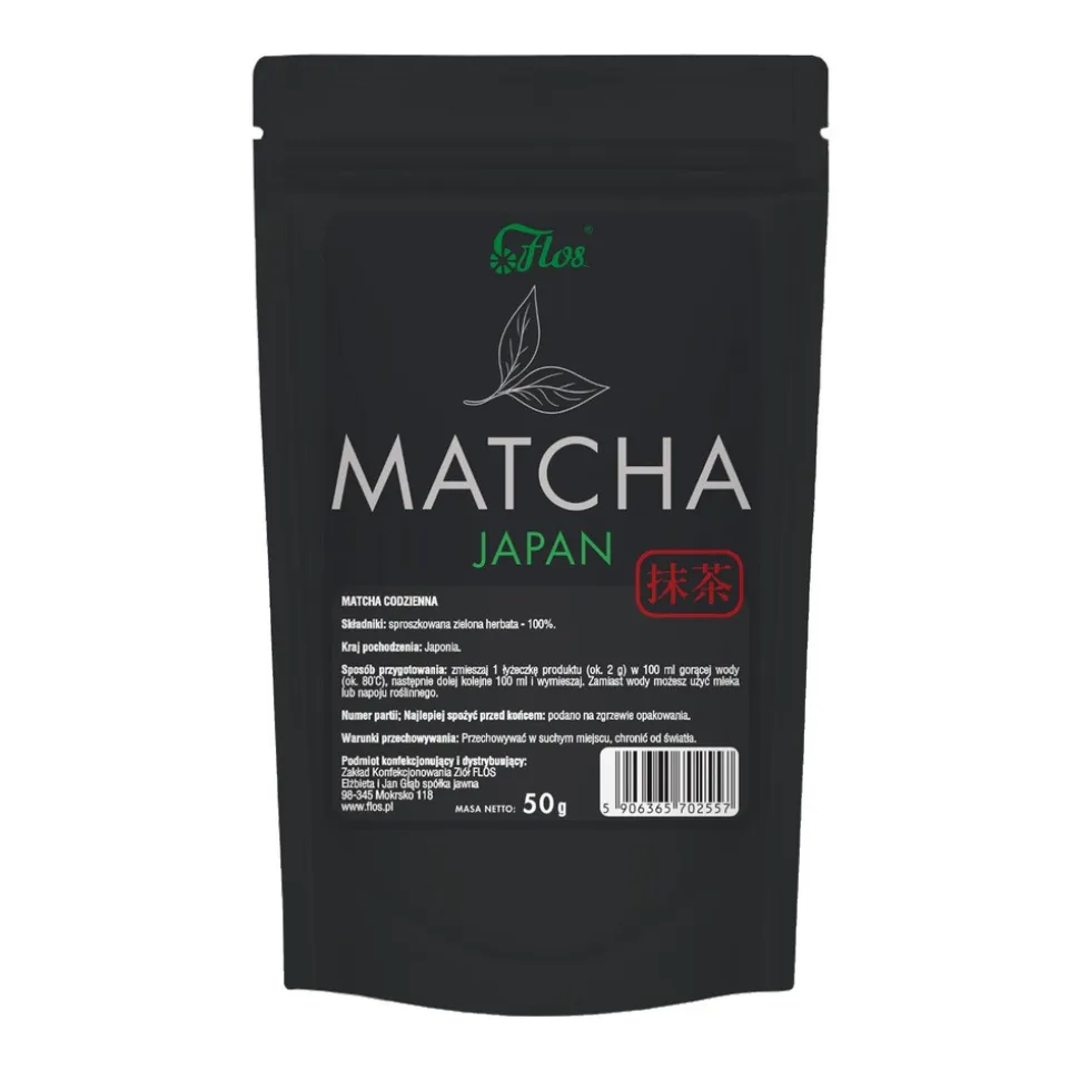 Flos, Matcha Japońska Codzienna, 50 g