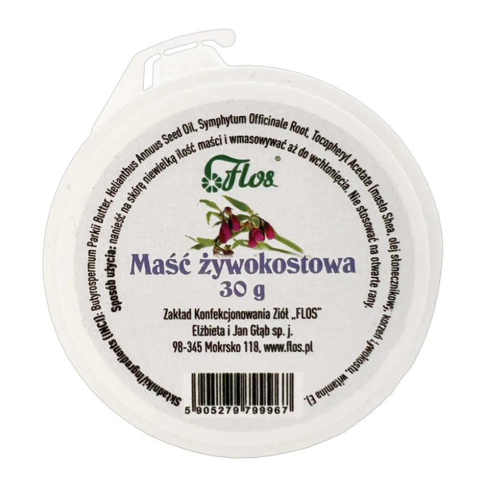 Flos, maść żywokostowa, 30 g