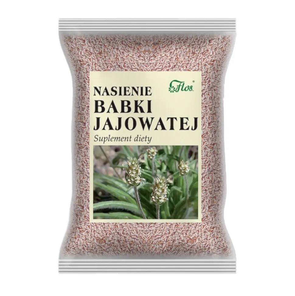 Flos Nasienie babki jajowatej, nasiona, 100 g