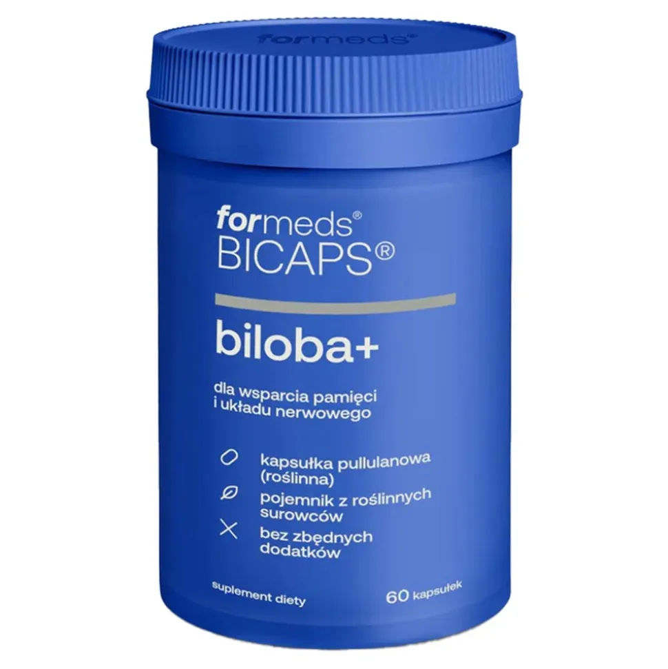 Formeds Bicaps biloba+, kapsułki, 60 szt.