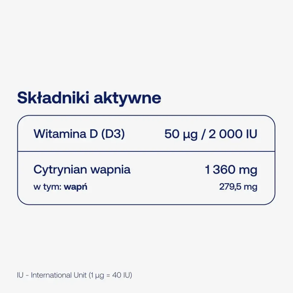 Formeds Bicaps calcium D3, kapsułki, 60 szt.