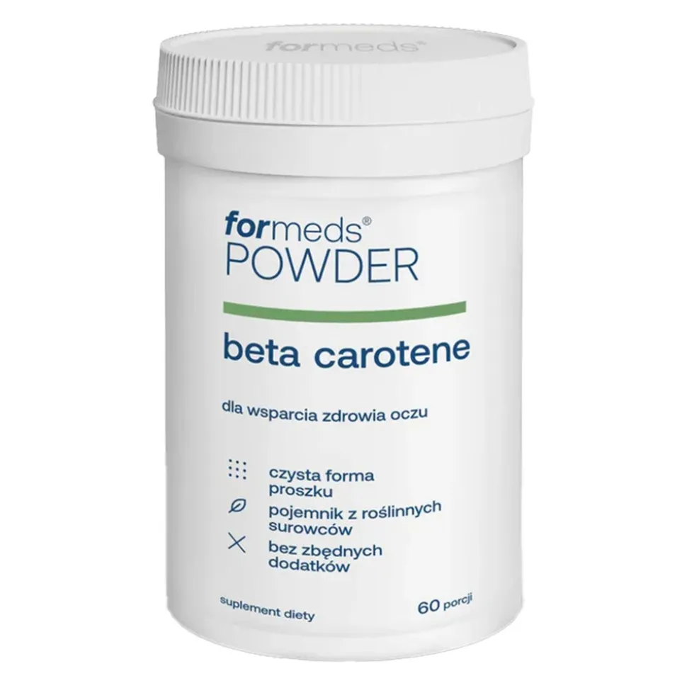Formeds Powder beta carotene, proszek, 40,1 g