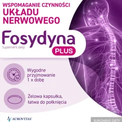 Fosydyna Plus, kapsułki, 30 szt.