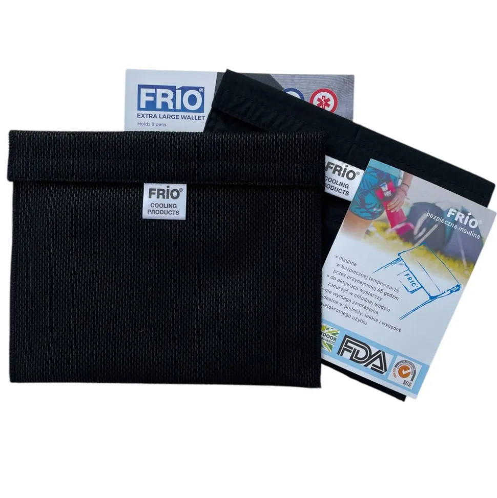 Frio Extra Large, termiczne etui do przechowywania insuliny, bordowe, 1 szt.
