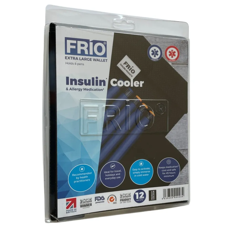 Frio Extra Large, termiczne etui do przechowywania insuliny, bordowe, 1 szt.