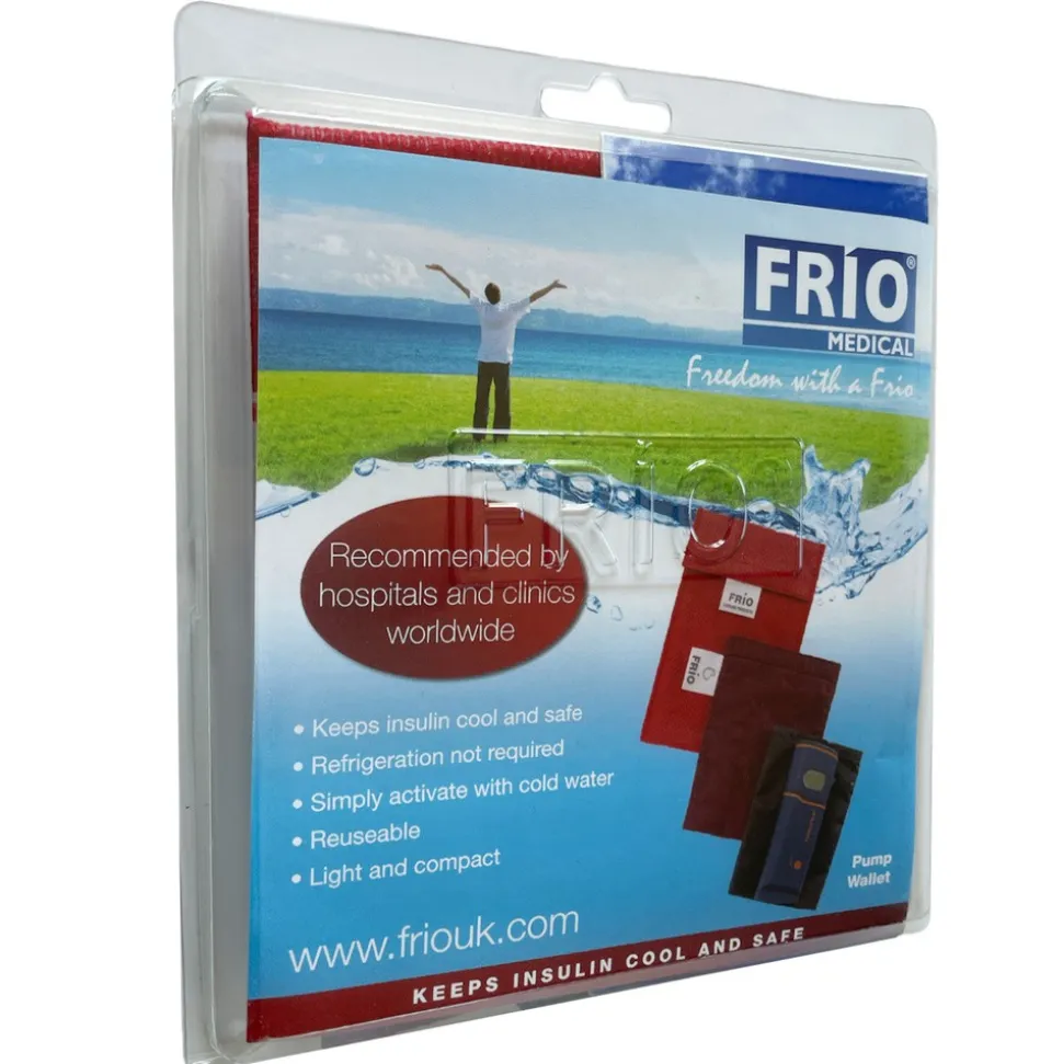 Frio Pump, termiczne etui do przechowywania pompy insulinowej, czerwone, 1 szt.