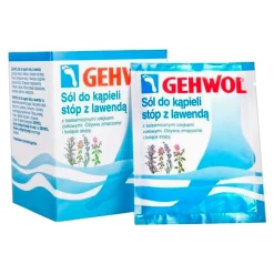 Gehwol Fussbad, sól ziołowa do kąpieli stóp, 20 g, 10 szt