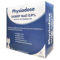 Gilbert NaCl 0.9%, roztwór soli fizjologicznej, 100 ampułek po 5 ml