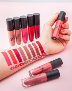 Golden Rose Longstay Liquid Matte Lipstick, matowa pomadka w płynie, 04, 5,5 ml