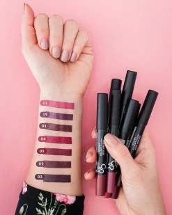Golden Rose Matte Crayon Lipstick, matowa pomadka w kredce, 15, 3,5 g