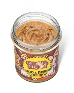 Good Noot Choco & Peanoot Crunchy, krem z orzechów arachidowych i czekoladą z kawałkami orzechów, 330 g