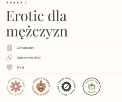 Gorvita Erotic, kapsułki dla mężczyzn, 20 szt.