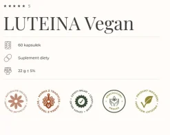 Gorvita Luteina Vegan, kapsułki, 60 szt.