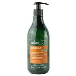 Green Arkemusa Milano Jojoba Curl Reviving, szampon rewitalizujący do włosów kręconych, 500 ml