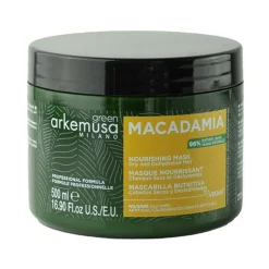 Green Arkemusa Milano Macadamia, maska do włosów suchych i odwodnionych, 500 ml