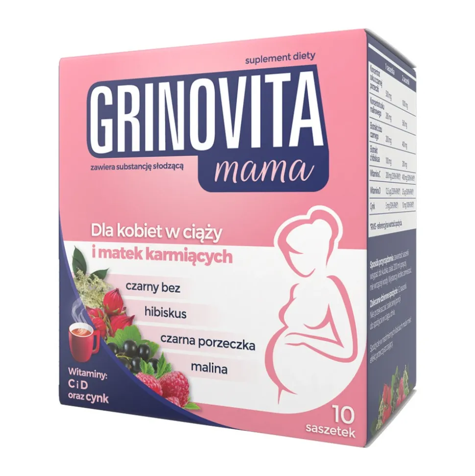 Grinovita mama, proszek, 10 saszetek