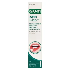 Gum AftaClear, żel na afty, 10 ml