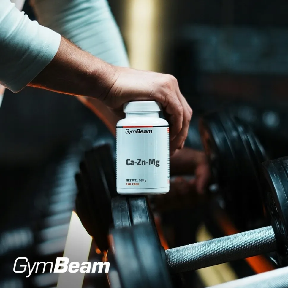 GymBeam Ca-Zn-Mg, tabletki, 120 szt.