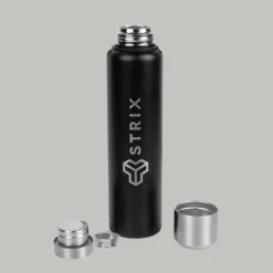GymBeam Fusion, termos próżniowy, Strix, 850 ml, czarny, 1 szt.