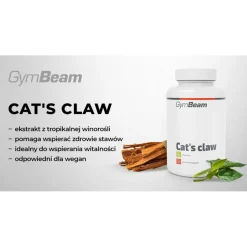 GymBeam Koci pazur (Cat's claw), kapsułki, 90 szt.