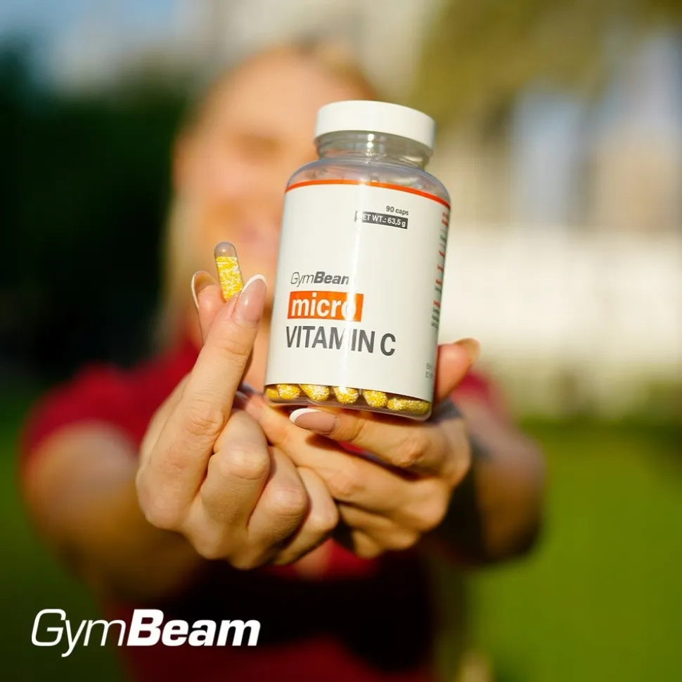 GymBeam Witamina C Long Active, kapsułki, 90 szt.