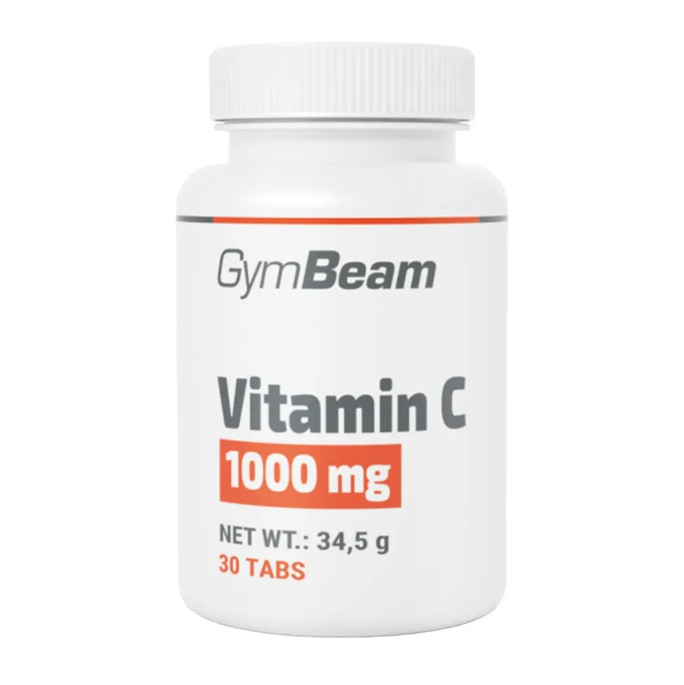 GymBeam Witamina C 1000 mg, tabletki, 30 szt.