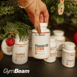 GymBeam Witamina D3 1000IU, kapsułki, 60 szt.