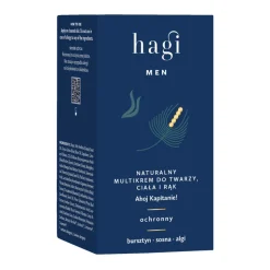 Hagi Men, Multikrem do twarzy, ciała i rąk Ahoj Kapitanie, 50 ml