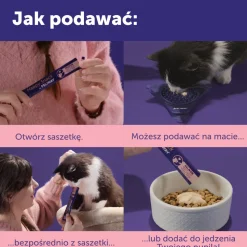 Happy snack by Feliway, relaksująca przekąska dla wszystkich kotów, łosoś, 24 x 15 g