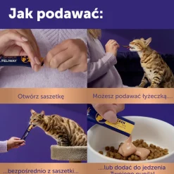 Happy snack by Feliway, relaksująca przekąska dla wszystkich kotów, kurczak, 24 x 15 g