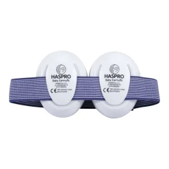 Haspro Baby Earmuffs, nauszniki ochronne dla niemowląt i małych dzieci, niebieskie, 1 szt.