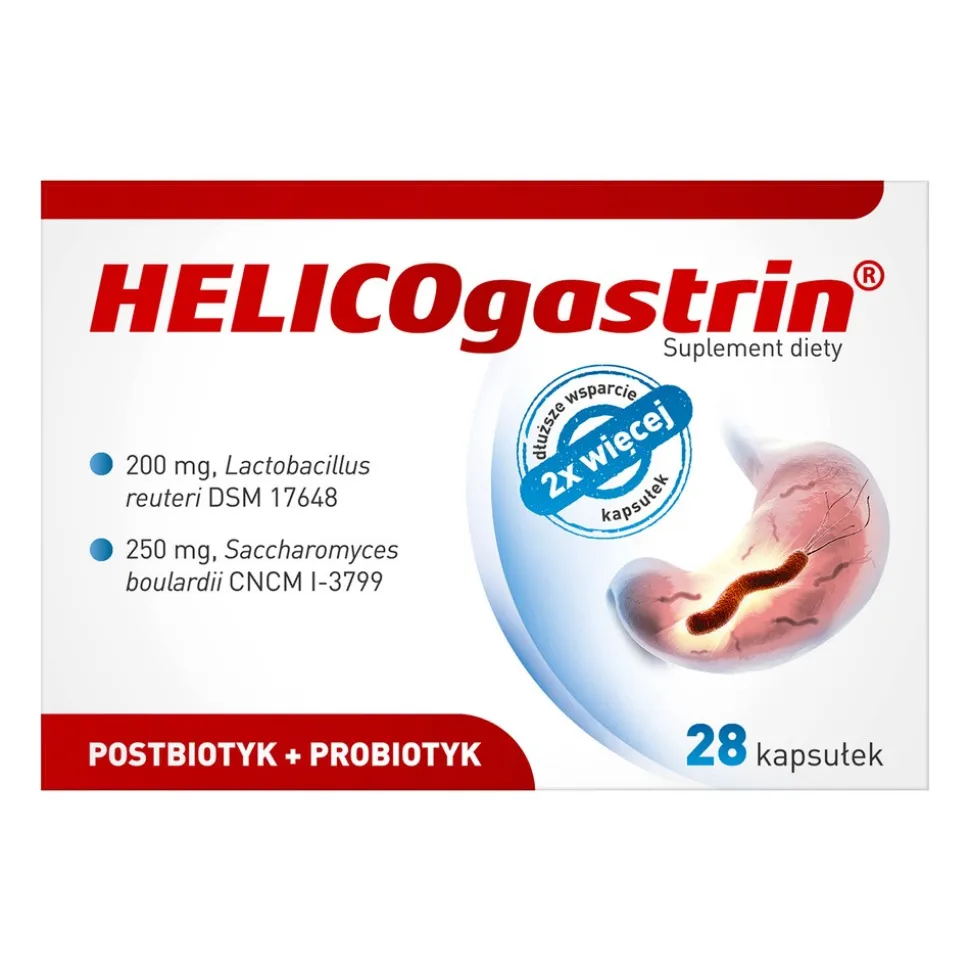 HELICOgastrin, kapsułki, 28 szt.