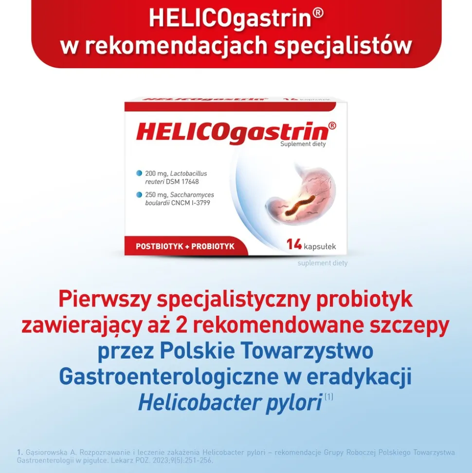 HELICOgastrin, kapsułki, 28 szt.