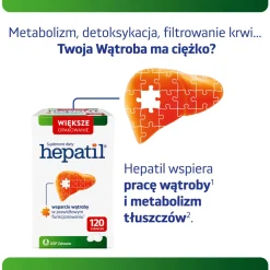 Hepatil, tabletki, 120 szt.